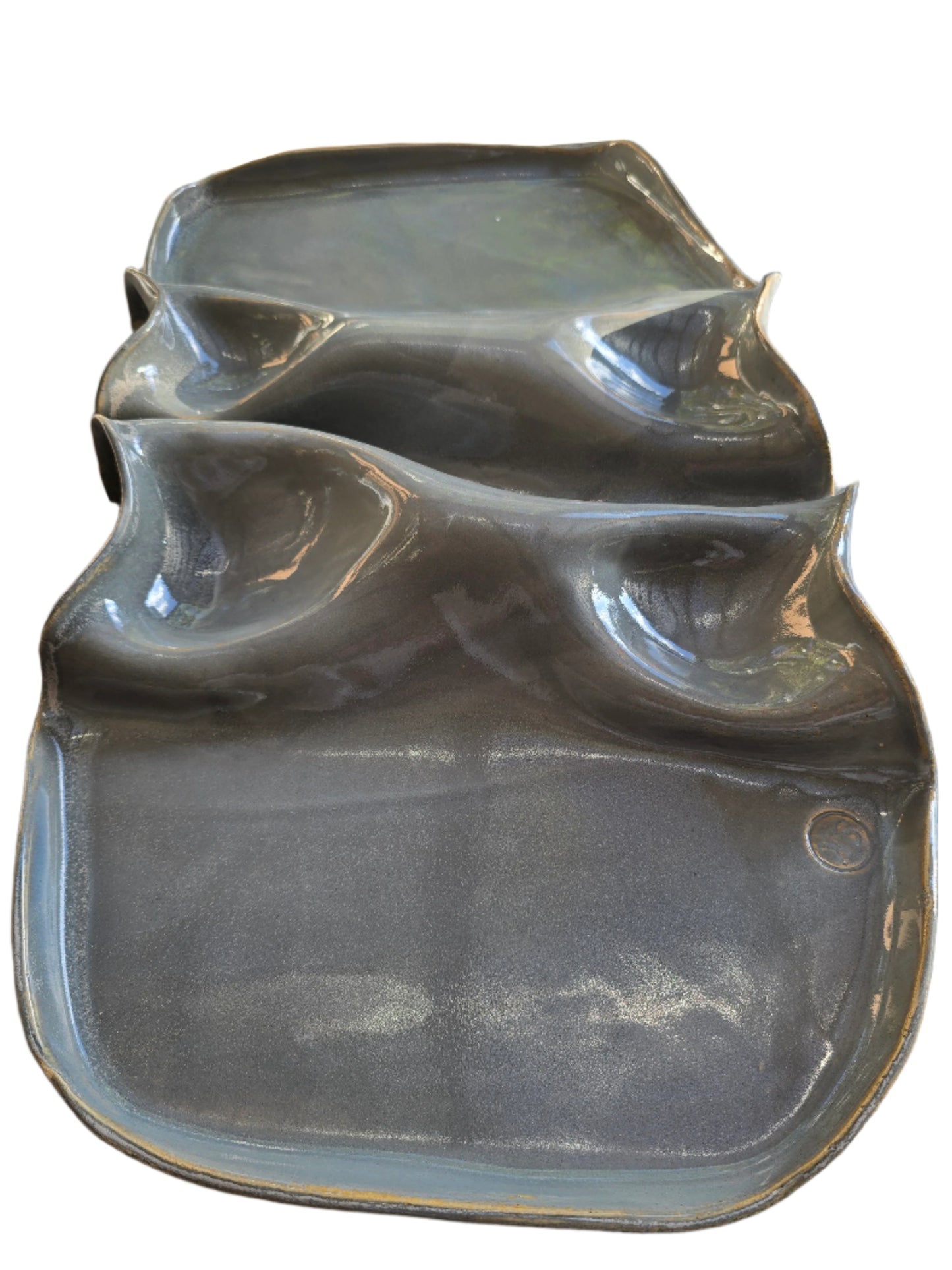 "MIMI" GREY PLATTER