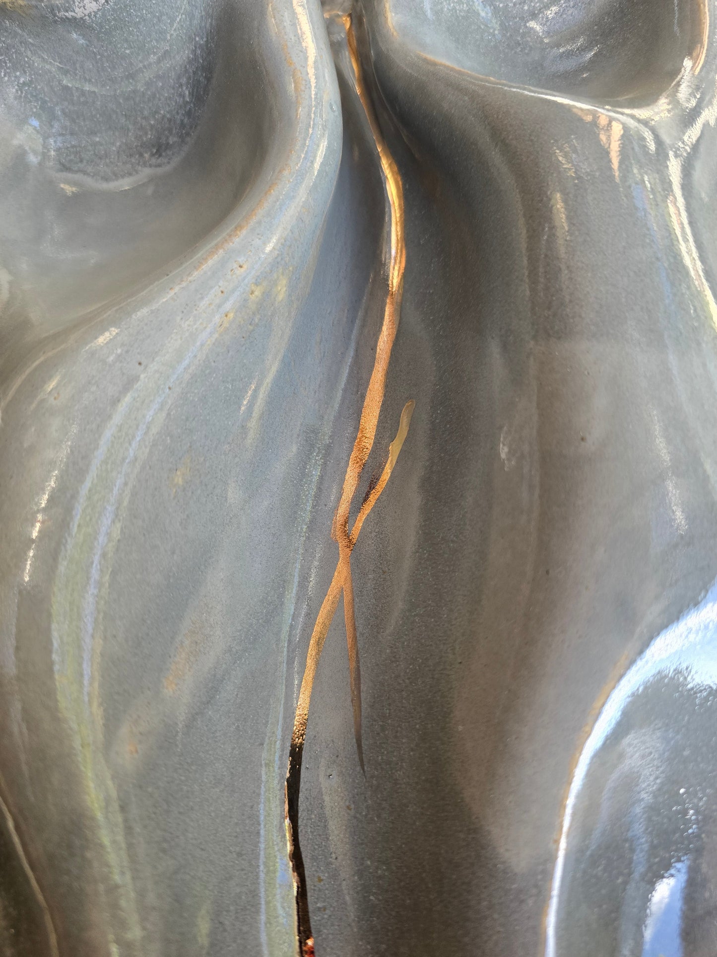 "MIMI" GREY PLATTER