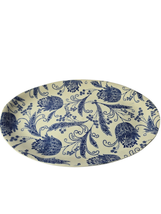 Flowery Serving Plate
