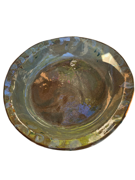 SHALLOW PAINTED BOWL